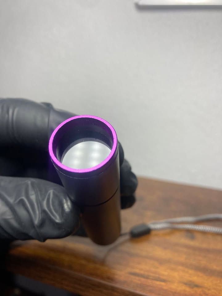 🔦 LÁMPARA UV 395nm RECARGABLE Tipo C