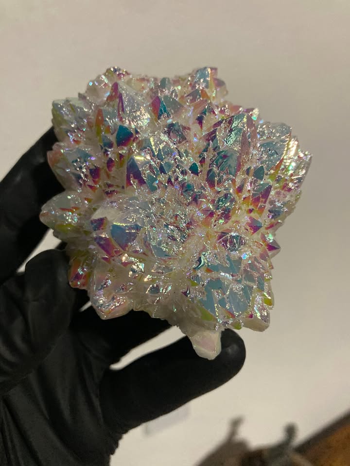 Drusa cuarzo Aura
