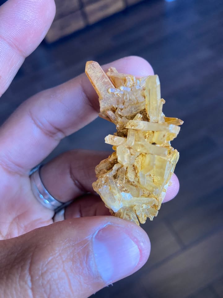 Cluster de cuarzos
