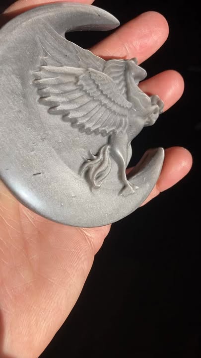 Obsidiana Plateada (Luna y Pegaso)