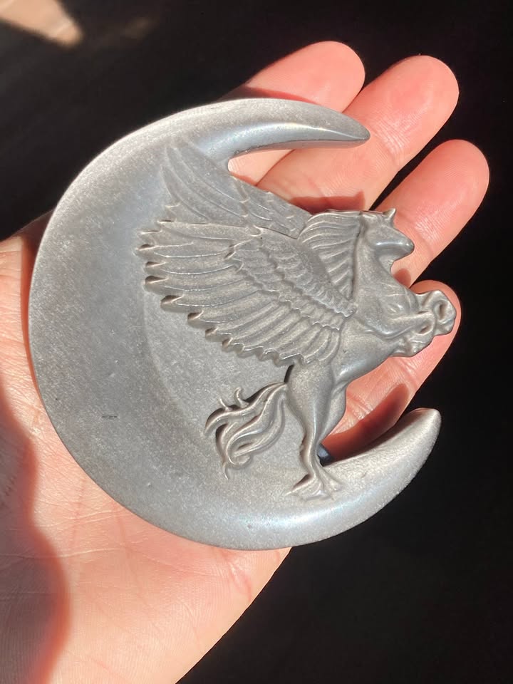 Obsidiana Plateada (Luna y Pegaso)