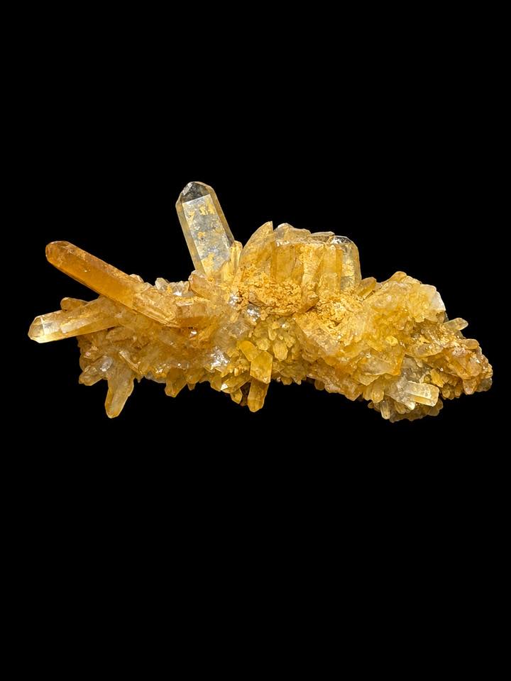 💎✨Cluster de cuarzos mini hematizados
